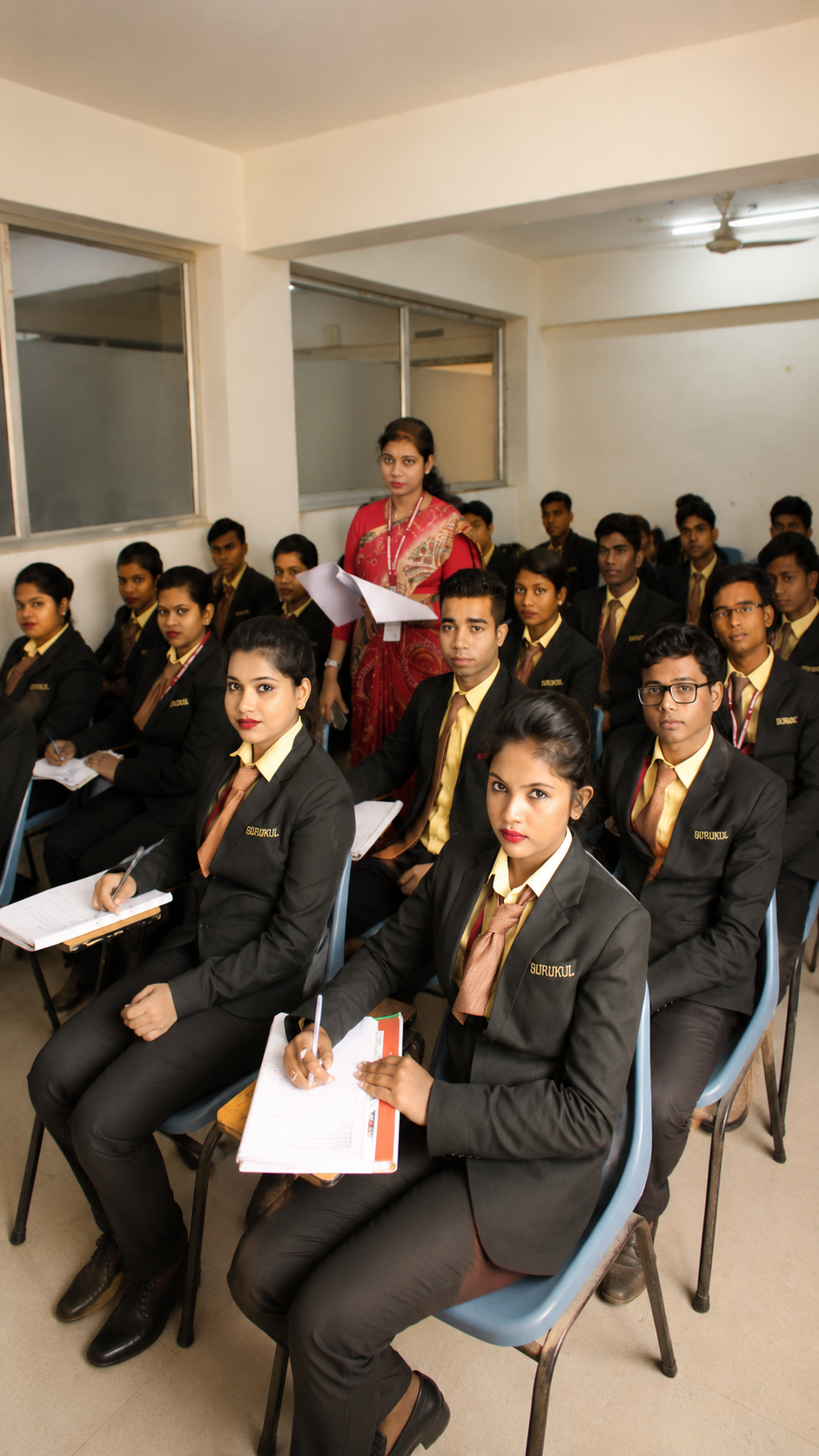 Gurukul Management Studies classroom for case study and group work